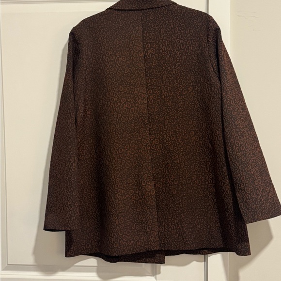Hutch Dark Brown Patterned Blazer - Picture 8 of 8